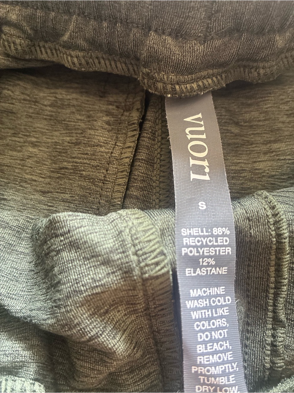 Vuori Sunday performance jogger men’s small green - Picture 3 of 4